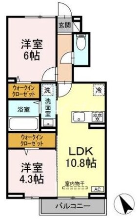 ソレアードの物件間取画像